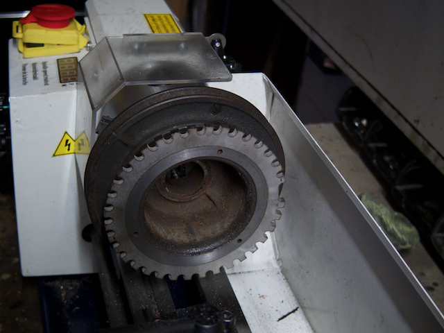 Test fit of trigger wheel