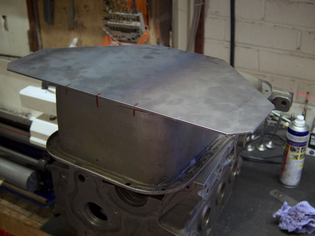 Checking the flatness and fit of the base