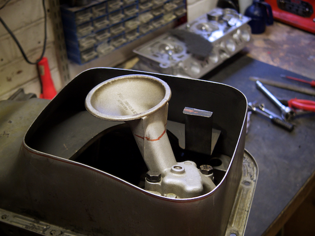 Figuring out how much to shorten the oil pump pickup