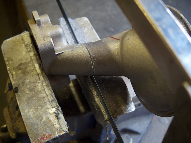 Cutting the oil pickup