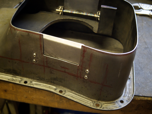 Both trap doors in place