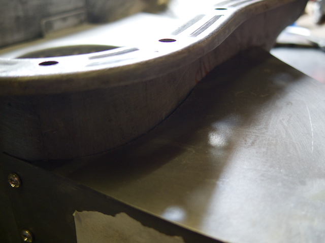 Near side is a lot curvier than the off side